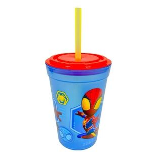 Zak! Spidey & Friends Tumbler Cup, Kids Tumbler Cup – 15.5 oz - NEW
